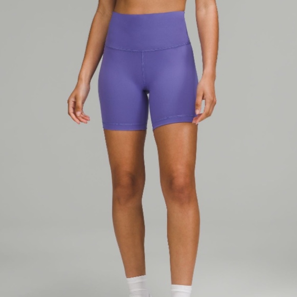 lululemon athletica Purple Bike Shorts